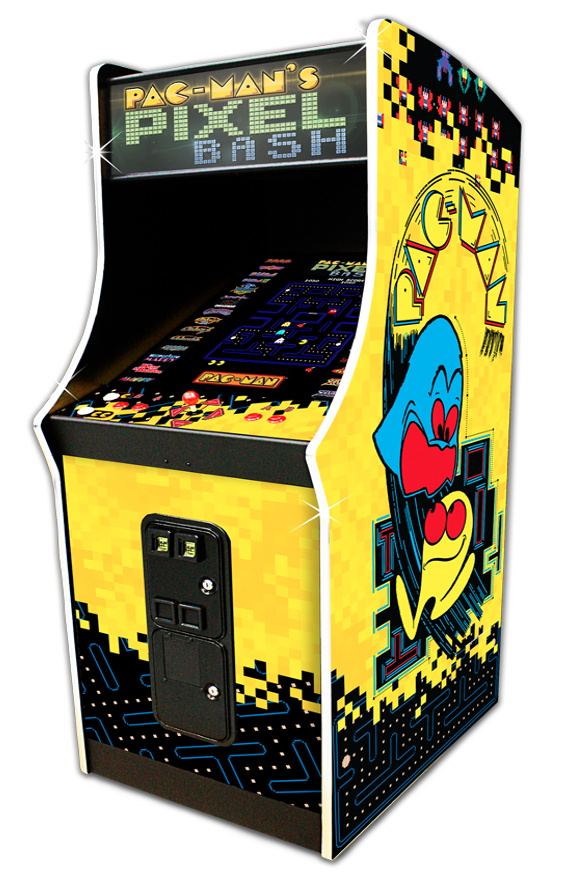 Pacman Pixel Bash Upright - Click Image to Close